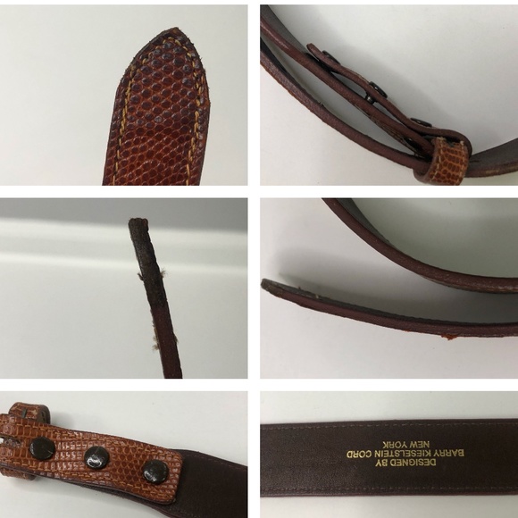 Barry Kieselstein-Cord Lot of 4 Exotic Skin Belts main image 11